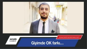 GİYİMDE OK FARKI&hellip;