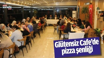 Gl&uuml;tensiz Cafe&rsquo;de pizza şenliği