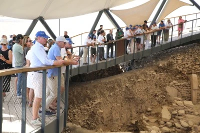 G&ouml;beklitepe'nin g&uuml;nl&uuml;k ziyaret&ccedil;i sayısı ortalama 5 bini buldu