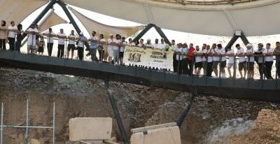 G&ouml;beklitepe'yi d&uuml;nyaya tanıtan Prof. Dr. Schmidt anısına bisiklet etkinliği