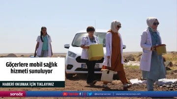 G&ouml;&ccedil;erlere mobil sağlık hizmeti sunuluyor