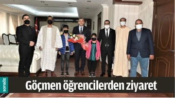 G&Ouml;&Ccedil;MEN &Ouml;ĞRENCİLERDEN ZİYARET