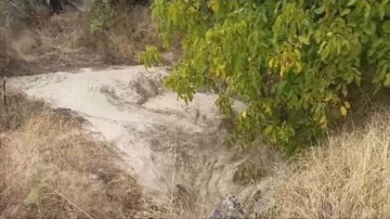 G&ouml;kbelen K&ouml;y&uuml;nde Şiddetli Yağış Sonrası Meydana Gelen Sel Felaketi