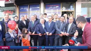 G&ouml;lbaşı'nda Saadet Partisi'nin se&ccedil;im irtibat b&uuml;rosu a&ccedil;ıldı