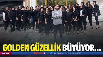 Golden G&uuml;zellik b&uuml;y&uuml;yor&hellip;