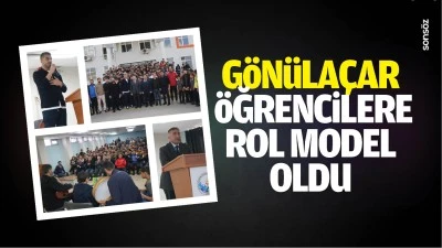 G&ouml;n&uuml;la&ccedil;ar, &ouml;ğrencilere rol model oldu