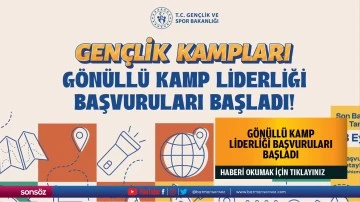 G&ouml;n&uuml;ll&uuml; kamp liderliği başvuruları başladı