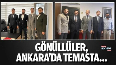 G&ouml;n&uuml;ll&uuml;ler, Ankara&rsquo;da temasta&hellip;