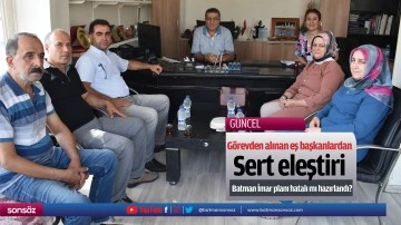 G&ouml;revden alınan eş başkanlardan sert eleştiri