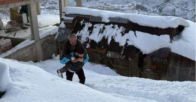 G&ouml;rme engelli KOAH hastası UMKE ekiplerince hastaneye ulaştırıldı