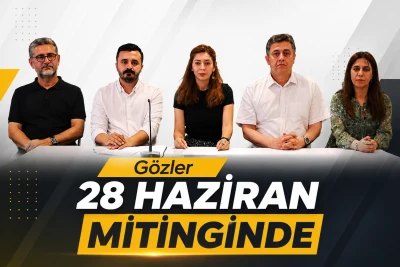 G&ouml;zler 28 Haziran mitinginde