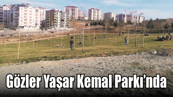 G&Ouml;ZLER YAŞAR KEMAL PARKI&rsquo;NDA