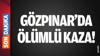 G&ouml;zpınar&rsquo;da &ouml;l&uuml;ml&uuml; kaza!