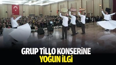 Grup Tillo konserine yoğun ilgi