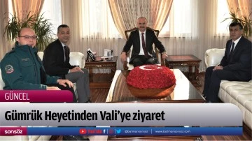 G&uuml;mr&uuml;k Heyetinden Vali&rsquo;ye ziyaret