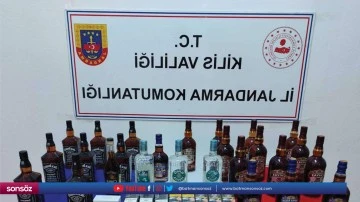 G&uuml;mr&uuml;k ka&ccedil;ağı sigara ve i&ccedil;ki ele ge&ccedil;irildi