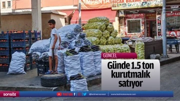 G&uuml;nde 1.5 ton kurutmalık satıyor