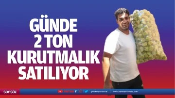 G&uuml;nde 2 ton kurutmalık satılıyor