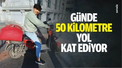 G&uuml;nde 50 kilometre yol kat ediyor