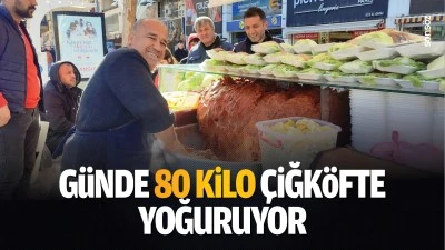 G&uuml;nde 80 kilo &ccedil;iğk&ouml;fte yoğuruyor