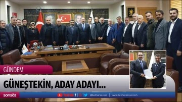 G&uuml;neştekin, aday adayı...