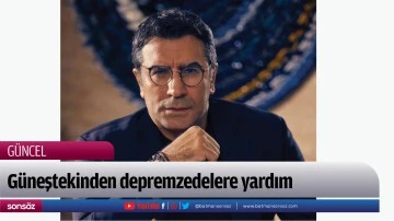 G&uuml;neştekinden Depremzedelere Yardım...