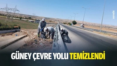 G&uuml;ney &ccedil;evre yolu temizlendi