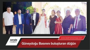 G&uuml;neydoğu Basınını buluşturan d&uuml;ğ&uuml;n