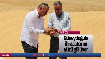G&uuml;neydoğulu ihracat&ccedil;ının y&uuml;z&uuml; g&uuml;l&uuml;yor