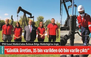 &ldquo;G&Uuml;NL&Uuml;K &Uuml;RETİM, 35 BİN VARİLDEN 60 BİN VARİLE &Ccedil;IKTI&rdquo;