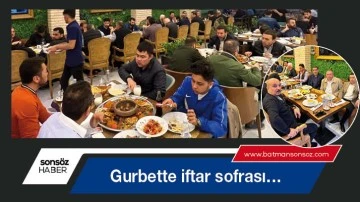 Gurbette iftar sofrası&hellip;
