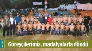 G&Uuml;REŞ&Ccedil;İLERİMİZ, MADALYALARLA D&Ouml;ND&Uuml;