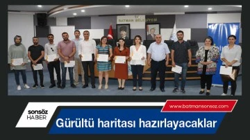 G&uuml;r&uuml;lt&uuml; haritası hazırlayacaklar