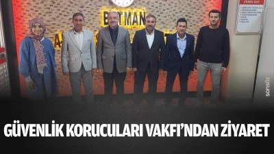 G&uuml;venlik Korucuları Vakfı&rsquo;ndan ziyaret