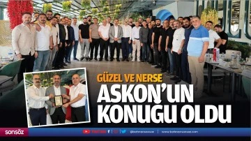 G&uuml;zel ve Nerse, ASKON&rsquo;un konuğu oldu
