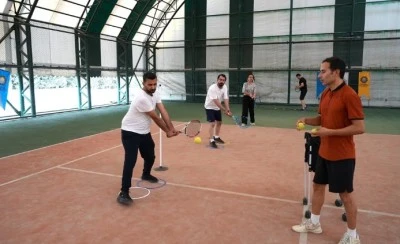 &nbsp;Tenis kortlarına yoğun ilgi: 6 ayda 540 kursiyer