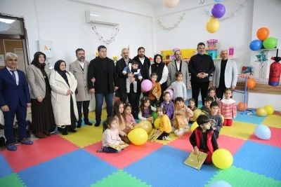 İstanbul İnsani Yardım Derneği,&nbsp;Adıyaman'da 5 oyun sınıfı a&ccedil;tı