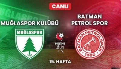 CANLI - MUĞLASPOR KUL&Uuml;B&Uuml; - BATMAN PETROL SPOR A.Ş. 