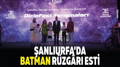 Şanlıurfa&rsquo;da Batman r&uuml;zg&acirc;rı esti