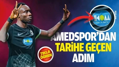 Amedspor&rsquo;dan tarihe ge&ccedil;en adım &nbsp;