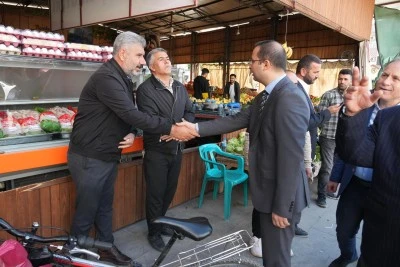 &nbsp;Kaymakam Baycar, esnafı ziyaret etti