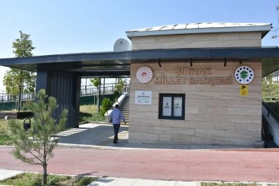 "Millet Bah&ccedil;esi"&nbsp;Şırnaklıların uğrak noktası oldu
