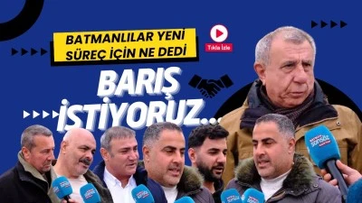 BARIŞ İSTİYORUZ...