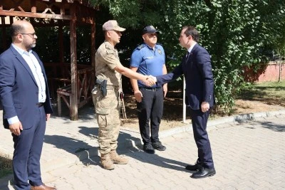 &nbsp;Kaymakam Salih Başara g&ouml;revine başladı