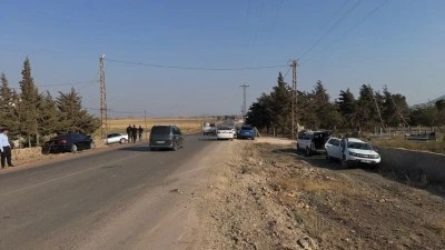 &nbsp;İki otomobilin &ccedil;arpıştığı kazada 4 kişi yaralandı