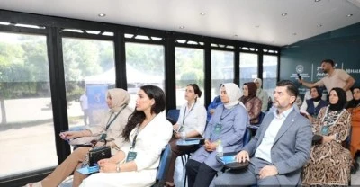 "Y&uuml;kselen Kadınlar Girişimcilik Eğitim Tırı"&nbsp;Mardin'de