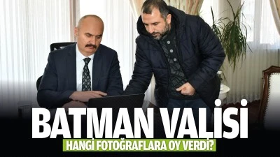 Batman&nbsp;Valisi, hangi fotoğraflara oy verdi?