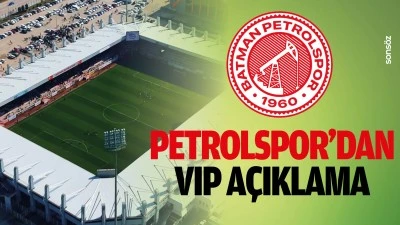 Petrolspor&rsquo;dan VIP a&ccedil;ıklama