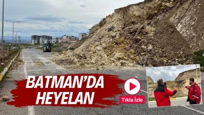 Batman&rsquo;da heyelan&nbsp;