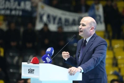 AK Parti'li İleri,&nbsp;Siirt'te partisinin 8. Olağan İl Kongresi'nde konuştu